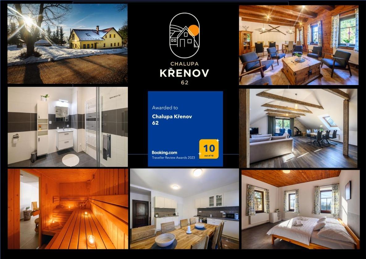 Chalupa Krenov 62 Bernsdorf 外观 照片